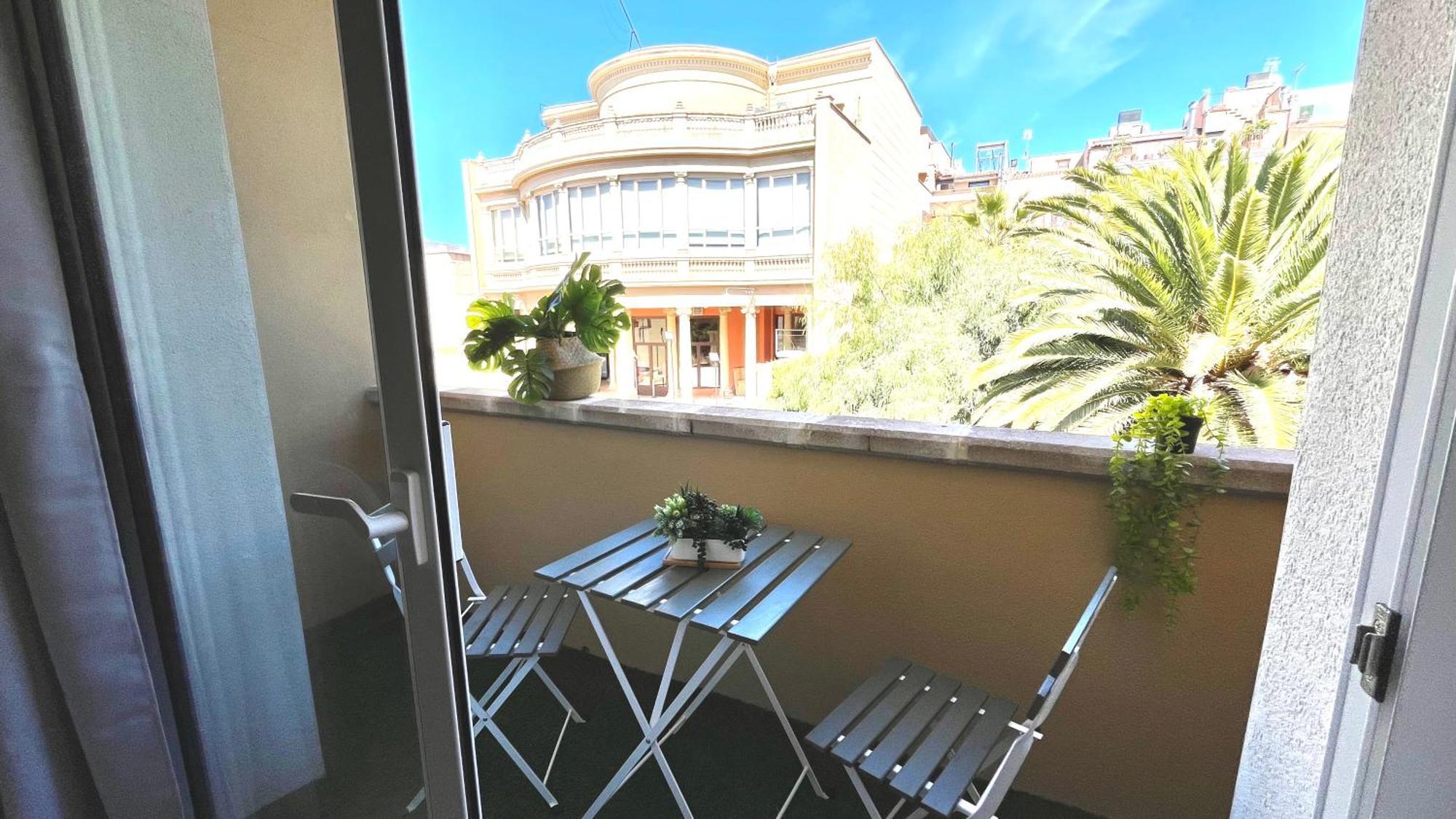 Centro Con Terraza Blco By Prestigi Leilighet Terrassa Eksteriør bilde